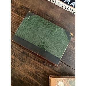 Antique Leather Bound Book 1906 Biografiskt Hanlexikon